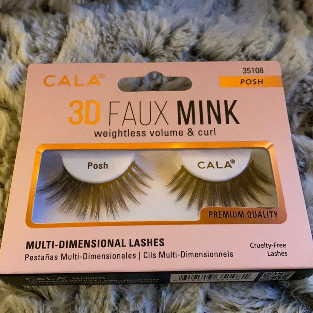 Cala 3D faux mink posh lashes - NIB